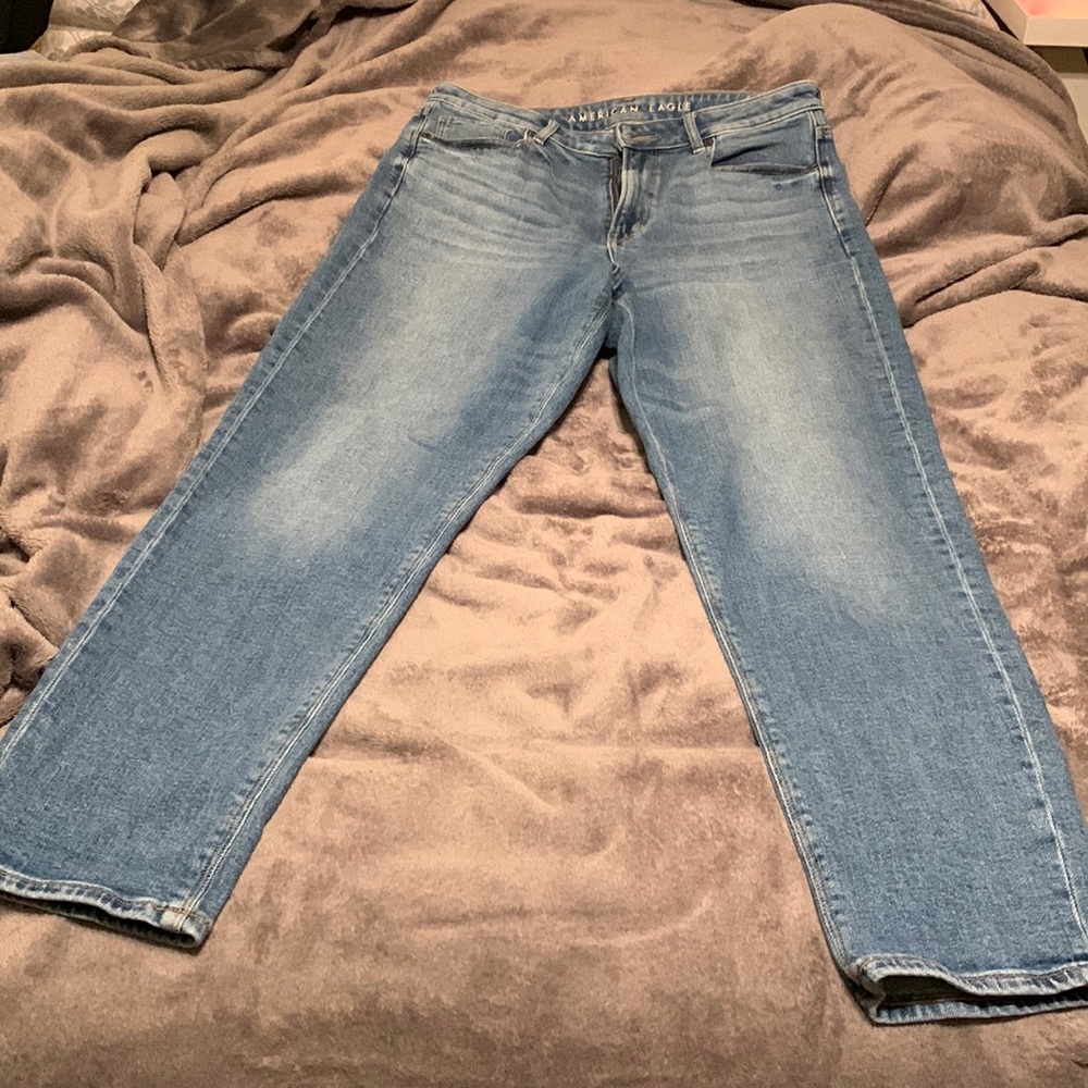 American eagle stretch mom jeans